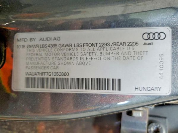 2016 AUDI A3