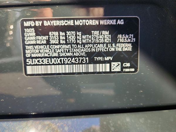 2026 BMW X5 M60i