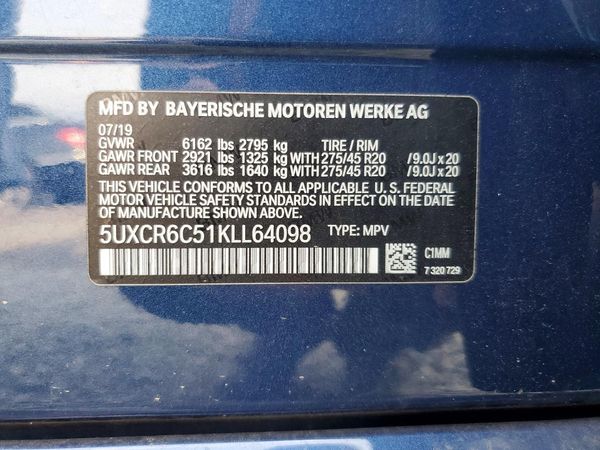2019 BMW X5