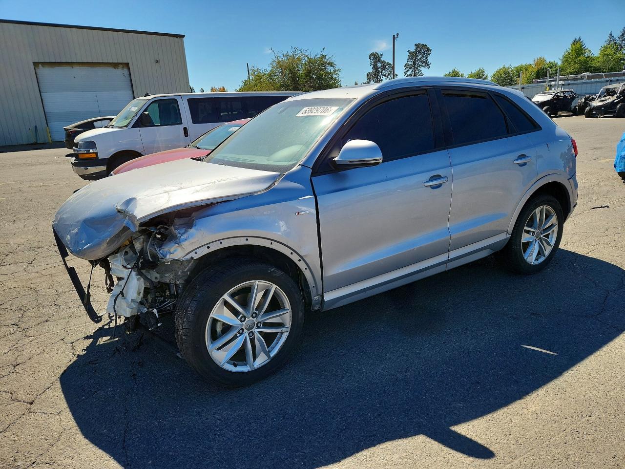 2018 AUDI Q3 — Front 3/4