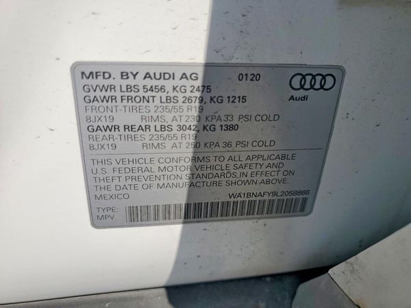 2020 AUDI Q5 quattro Premium Plus