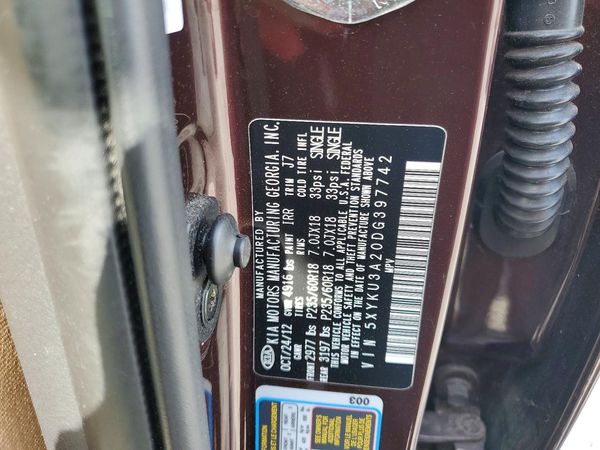 2013 KIA SORENTO EX