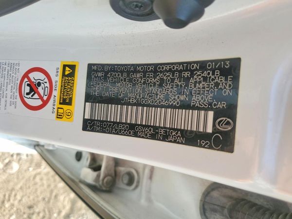 2013 LEXUS ES 350