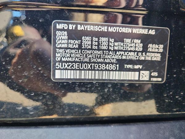 2026 BMW X5 xDrive40