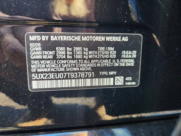 2026 BMW X5 xDrive40