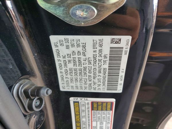 2020 HONDA CR-V