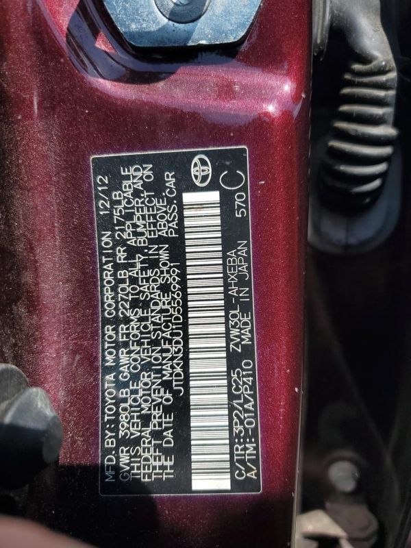 2013 TOYOTA PRIUS