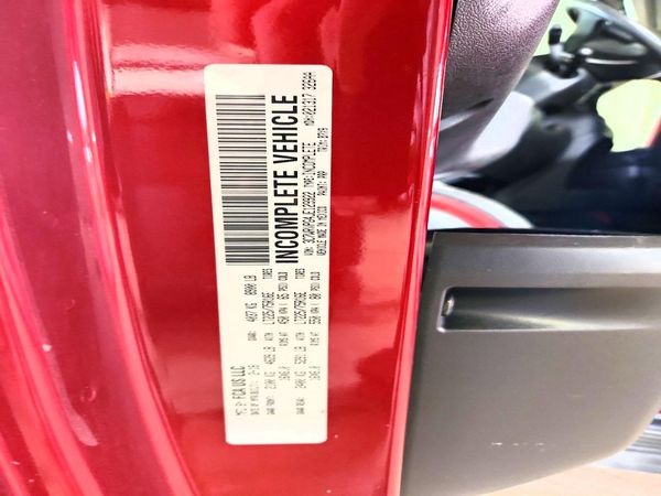 2018 RAM PROMASTER 2500