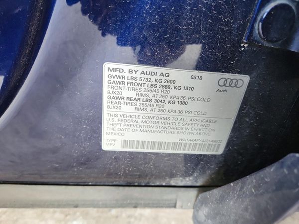 2018 AUDI SQ5 quattro Premium Plus
