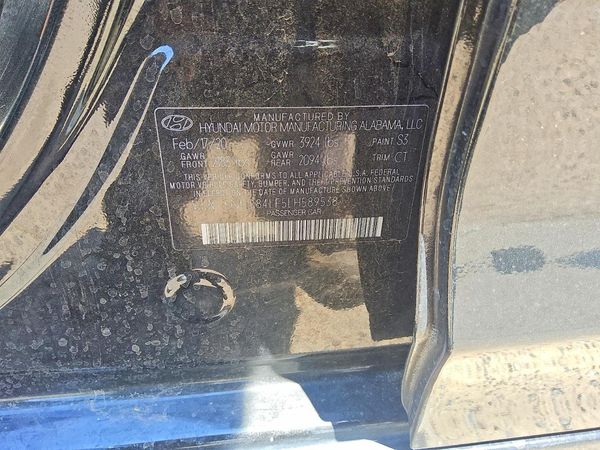 2020 HYUNDAI ELANTRA