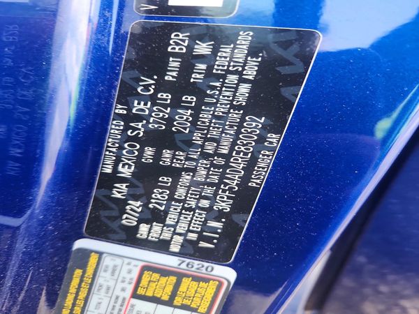 2024 KIA FORTE