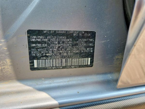 2025 SUBARU CROSSTREK Premium