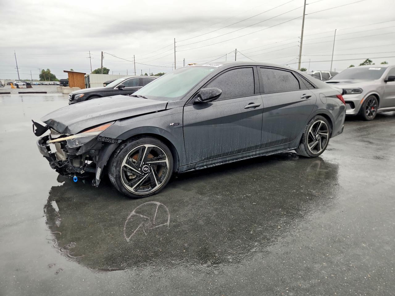 2023 HYUNDAI ELANTRA N Line — Front 3/4