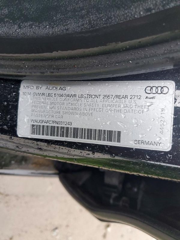 2015 AUDI A6 quattro Plus