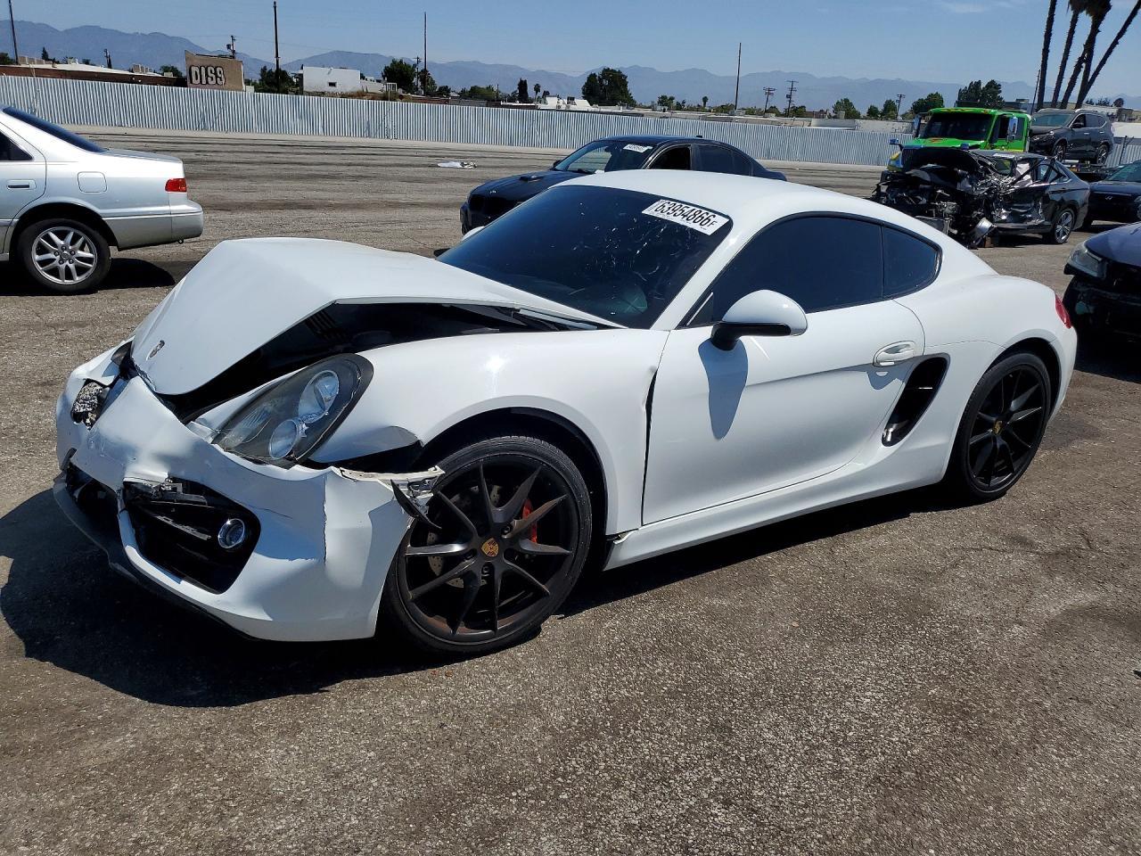 2015 PORSCHE CAYMAN — Front 3/4