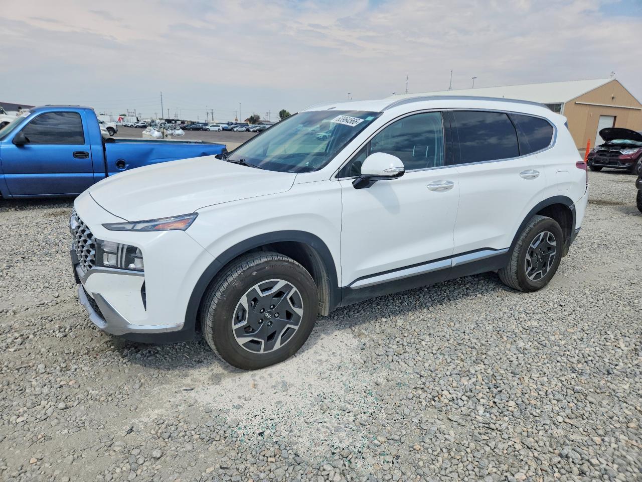 2021 HYUNDAI SANTA FE Blue