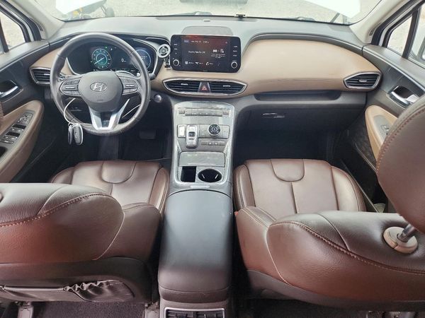 2021 HYUNDAI SANTA FE Blue