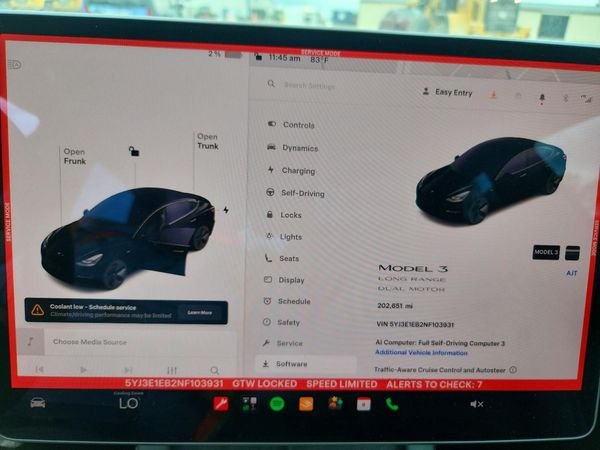 2022 TESLA MODEL 3