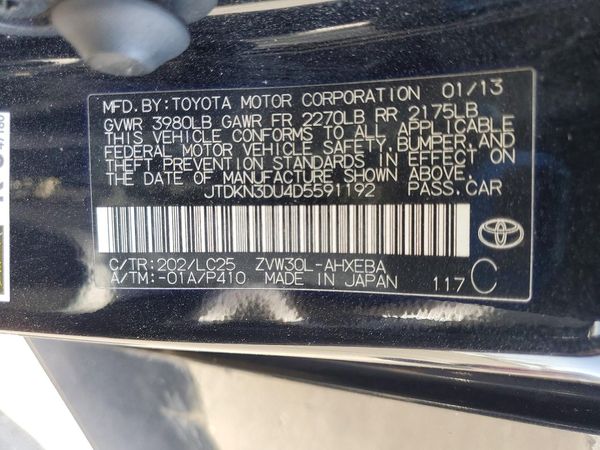 2013 TOYOTA PRIUS