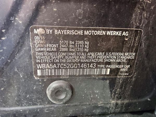 2016 BMW 528 xDrive