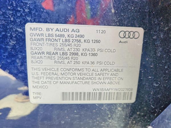 2021 AUDI Q5