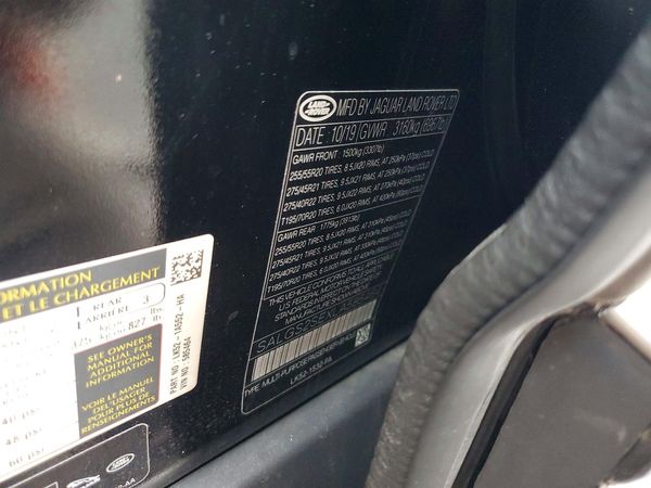 2020 LAND ROVER RNG ROV