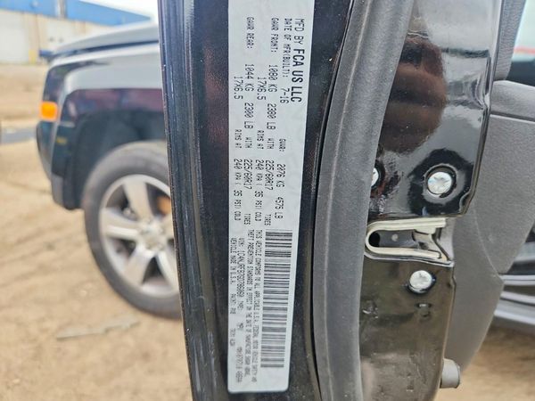 2016 JEEP PATRIOT LATITUDE 4X4