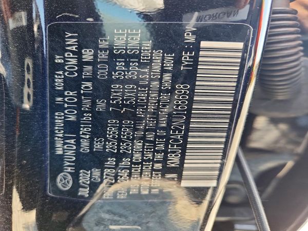 2022 HYUNDAI TUCSON