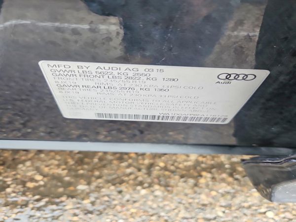 2015 AUDI Q5 S Line Premium Plus