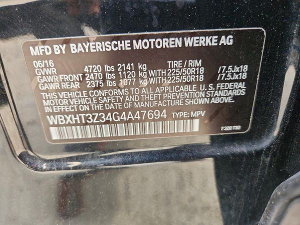 2016 BMW X1
