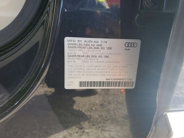 2015 AUDI Q5