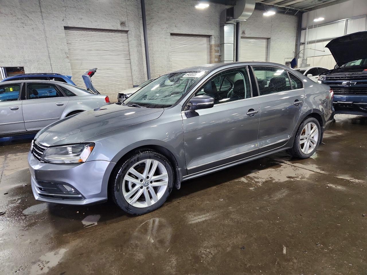 2017 VOLKSWAGEN JETTA SEL, SEL Premium — Front 3/4