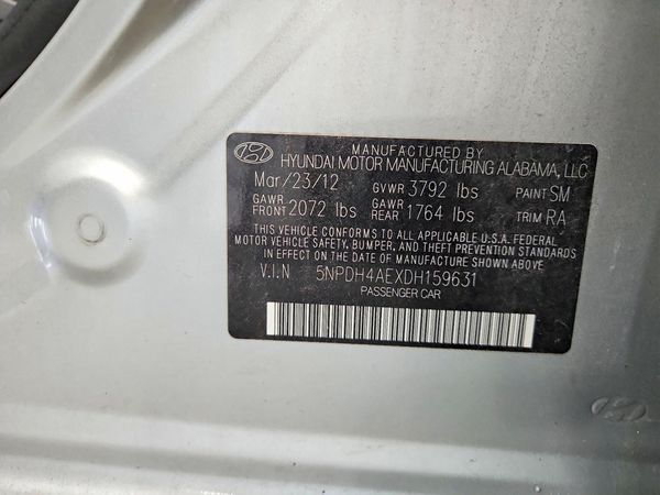 2013 HYUNDAI ELANTRA