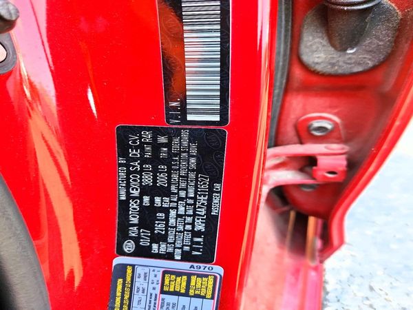 2017 KIA FORTE LX Popular, S