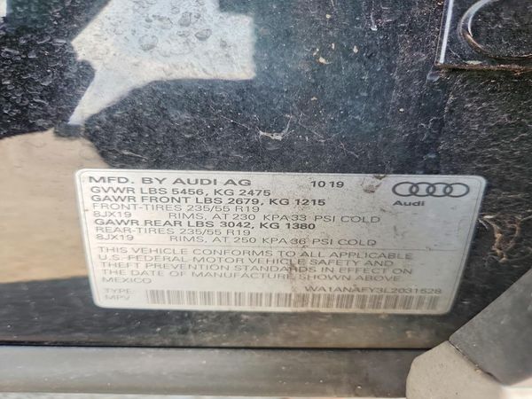 2020 AUDI Q5