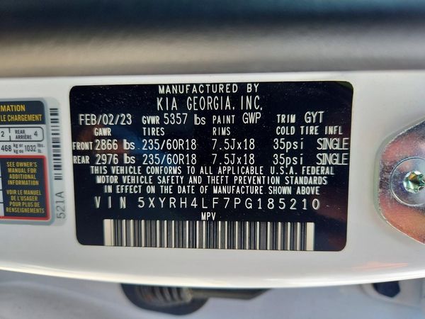 2023 KIA SORENTO EX