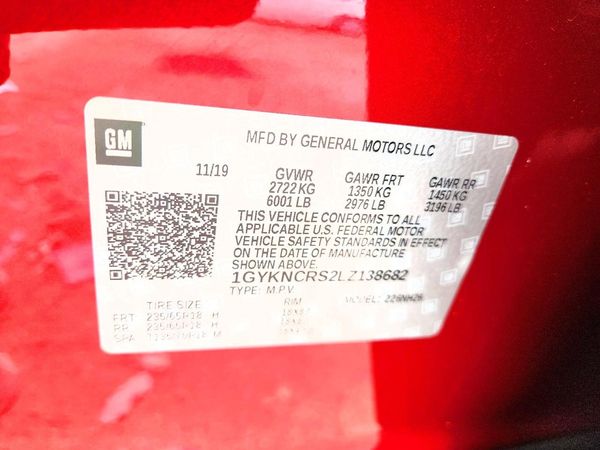 2020 CADILLAC XT5