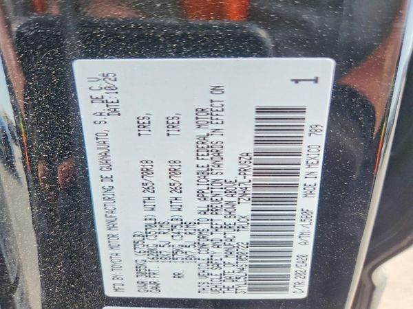 2025 TOYOTA TACOMA