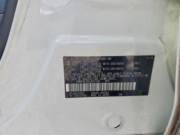 2016 TOYOTA RAV4 SE (S Grade)