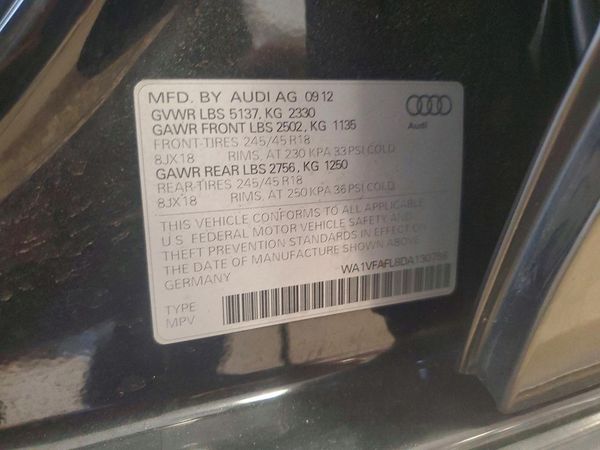 2013 AUDI A4 ALLROAD