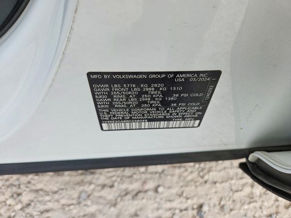 2024 VOLKSWAGEN ATLAS CROSS SPORT