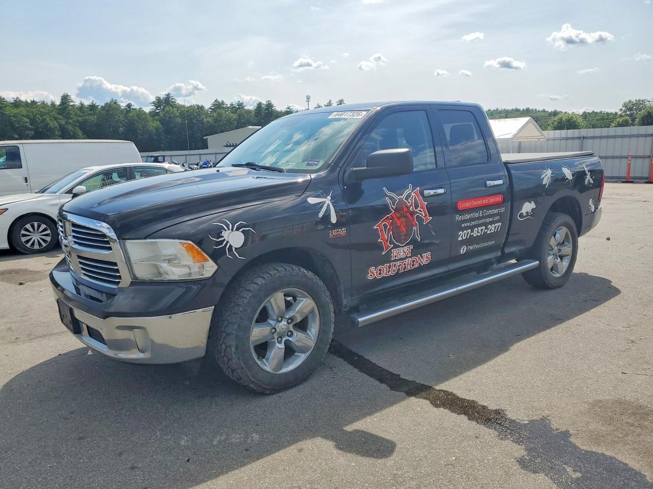 2014 RAM 1500 SLT QUAD CAB 4X4