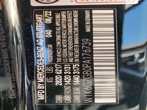 2023 MERCEDES-BENZ S S580 4MATIC