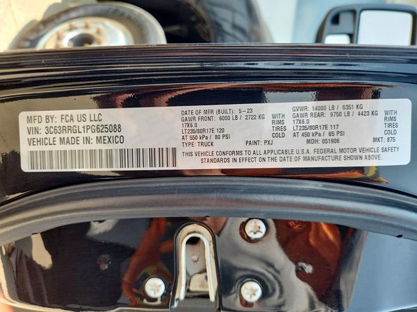 2023 RAM 3500 Tradesman