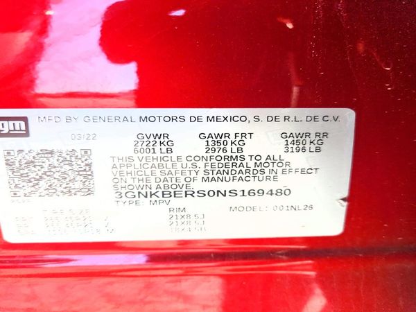 2022 CHEVROLET BLAZER RS