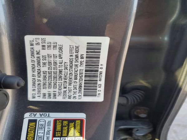 2013 HONDA CRV EX-L