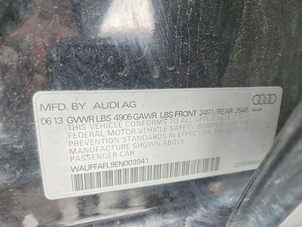 2014 AUDI A4 quattro Premium Plus