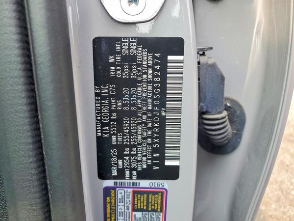 2025 KIA SORENTO