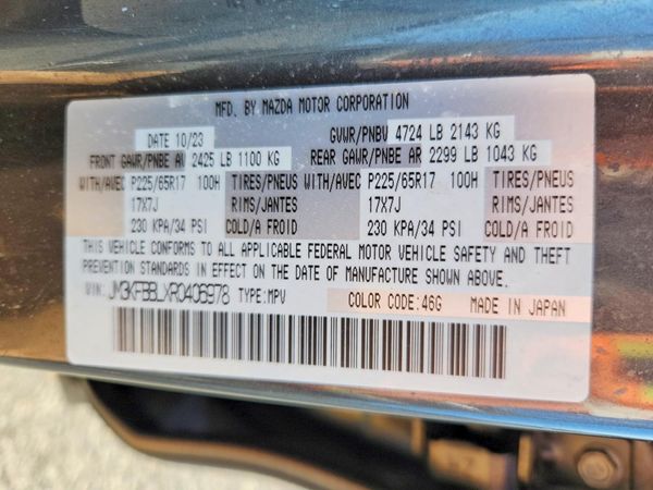 2024 MAZDA CX-5 Select Package