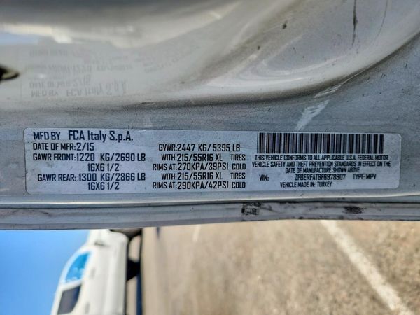 2016 RAM PROMASTER CITY ST